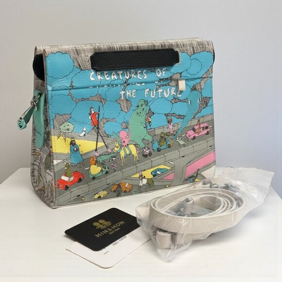 Min & Mon Creatures of the Future Bag | NWT | Crossbody Clutch - Picture 1 of 7